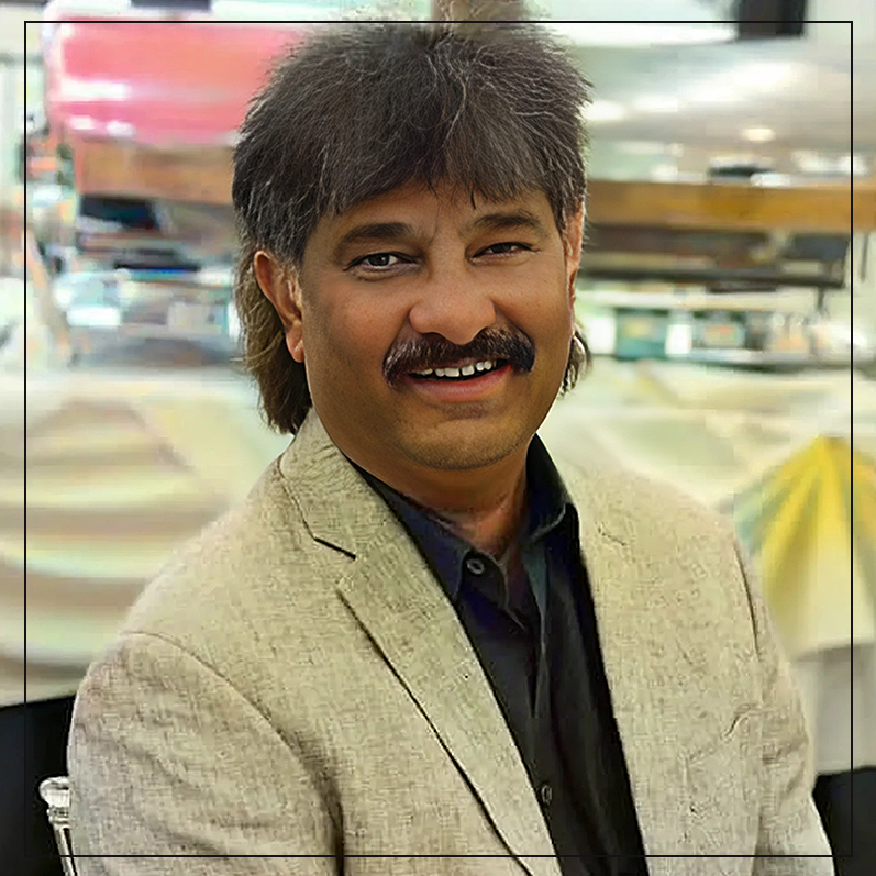 Founder of D.K Omsheel Productions Khurram syed